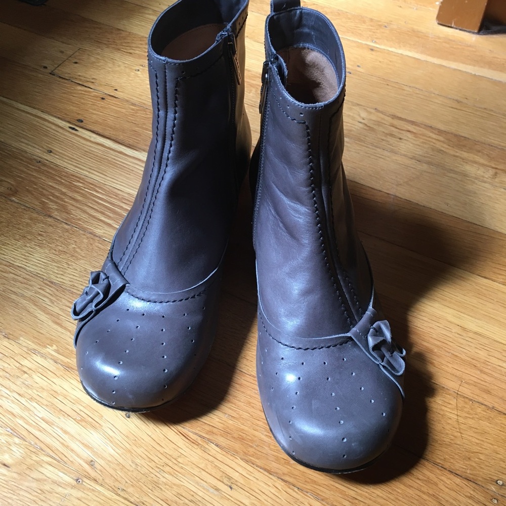 Anthropologie Designer Booties Made in Portugal